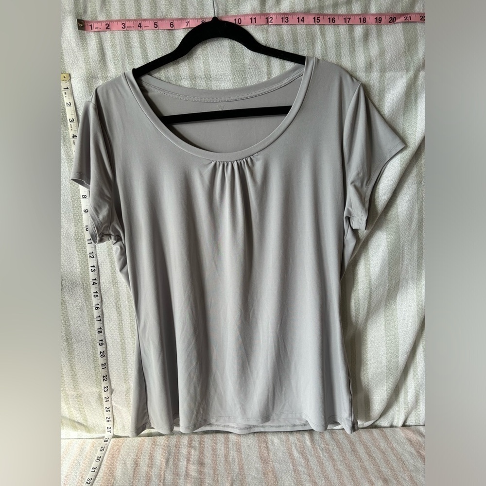 Worthington women’s XL gray lightweight top business casual